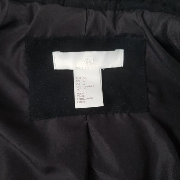 NWOT H&M suede biker jacket - Picture 5 of 6